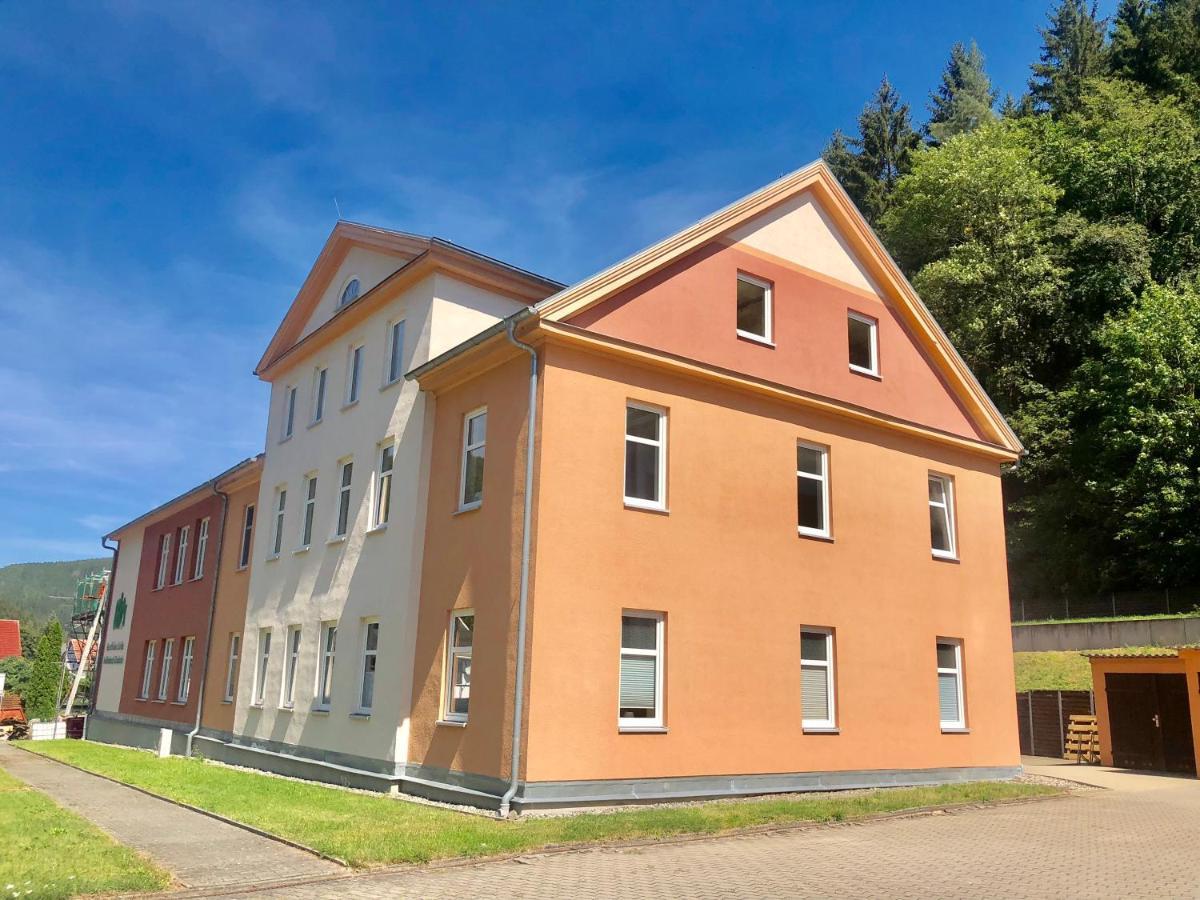 Ferienwohnung 1 Alte Schule F. Froebel Schwarzatal Ngoại thất bức ảnh